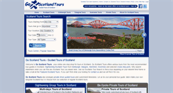 Desktop Screenshot of goscotlandtours.com