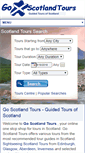Mobile Screenshot of goscotlandtours.com